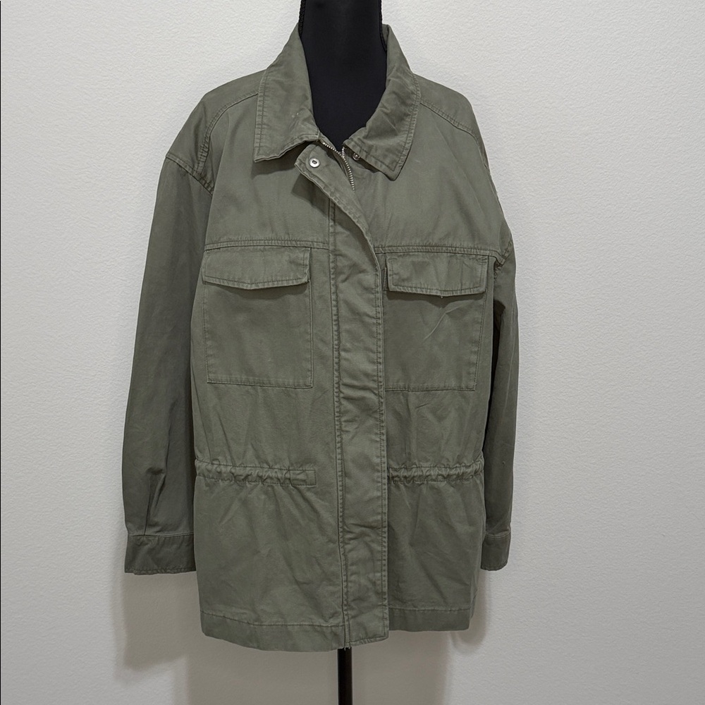 NWOT Old Navy Utility Jacket in Sage Green